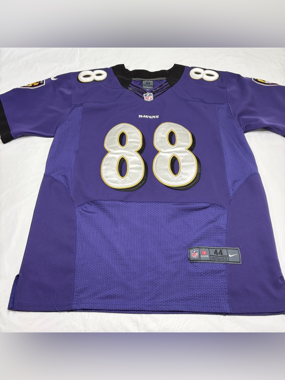 Nike On Field Baltimore Ravens Dennis Pitta #88 Jersey Purple Stitched Mens 44 L